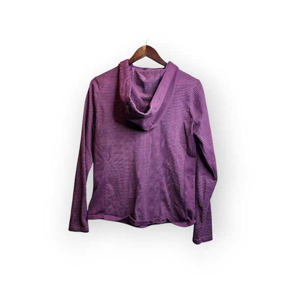 Duluth Trading Co. Striped Performance Hoodie Sweatshirt - Picture 5 of 5